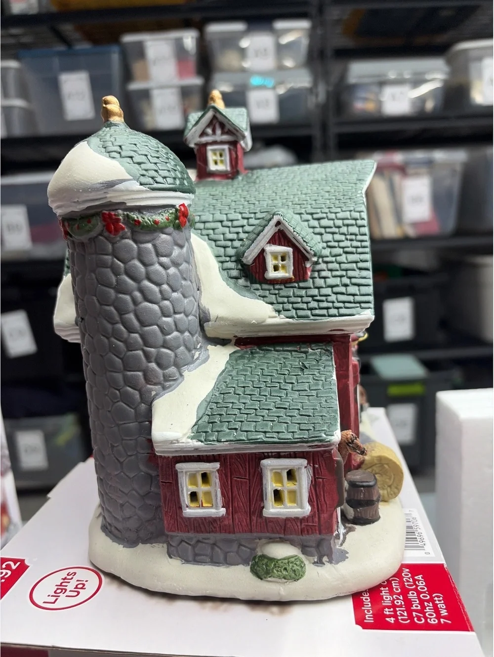 Holiday Time Fairview Farm Country Charm Christmas Village 2019 NO LIGHT